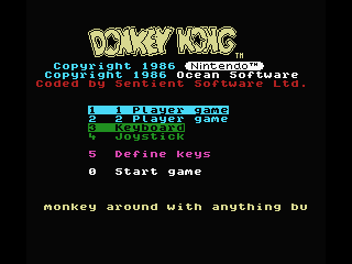 Donkey Kong screenshot 2 for MSX